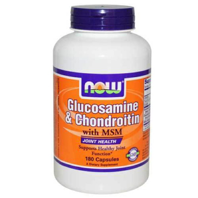 Glucosamine/Chondroitin/MSM - Now Foods