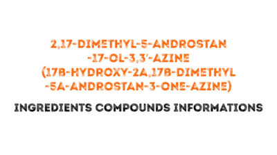 2,17-dimethyl-5-androstan-17-ol-3,3′-azine (17b-hydroxy-2a,17b-dimethyl-5a-androstan-3-one-azine)